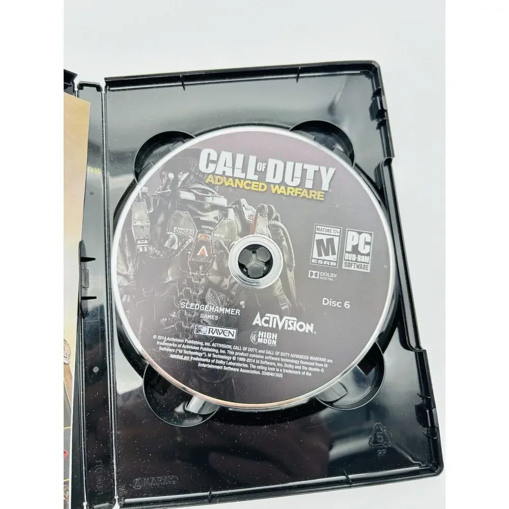 Call of Duty: Advanced Warfare (PC: Windows, 2014) Very Good Condition
